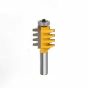 1/2 Inch Reversible Shank Finger Glue Joint Router Bit Cutter Woodworking Tool