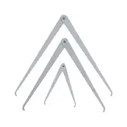 Stainless Steel Long Firm Joint Metal Measurement with Straight-Leg Caliper Tool