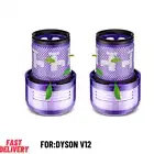 1/2 PAS Dyson V12 HEPA Filter Detect Slim Vacuum Cleaners Washable Replacement