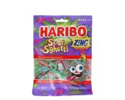 NEW HARIBO SOUR SGHETTI Extra Sour Spaghetti Gummi Candy 4 Oz Bags