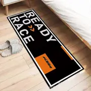 Motorcycle display carpet for KTM and custom motorcycles, display and pit mat, washable non-slip garage and showroom carpet (50160cm)