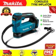 Makita 18V Tyre Inflator Cordless Li-Ion Compressor + Bonus Adapter Accessories