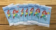 1991 The Little Mermaid Disney Pro Set Trading Cards Unopened Packs - x7