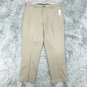 Brooks Brothers Pants Men 37.5x30 Beige NWT Advantage Chino Clark Stretch Preppy