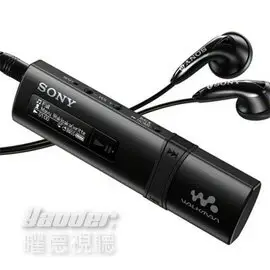 【曜德視聽】SONY NWZ-B183F 獵鷹黑 4GB 時尚數位隨身聽 3分快充 金屬髮絲紋