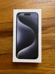 Iphone 15 Pro Blue Titanium 256 GB. EMPTY BOX ONLY-Authentic Apple Packaging