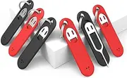 6 Pcs SIM Card Removal Tool- Sim Card Tray Pin Eject Removal Tool Needle Opener Ejector, Suitable for All iPhone, Samsung and Other Smart Phones, with Removable Key Chain Charm