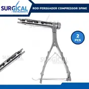 2 Rod Persuader Compressor Spine Orthopedic Surgical Instruments German Grade