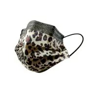 在飛比找蝦皮購物優惠-台灣製豹紋咖啡色拋棄式口罩成人口罩彩色口罩一次性口罩