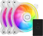 Cooler Master SickleFlow 120 ARGB White Edition 120mm 3 Fan Pack