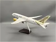 Replica 1/130 for Scale B787 Gulf Alloy Metal Large Airplane Model W Light and Wheel Landing Gear Toys Model Airplane Toy(Style 1: 737 NO LED)