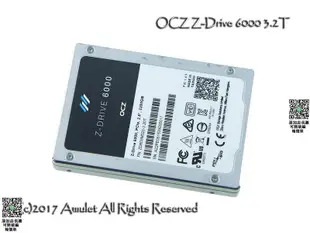 OCZ Z-Drive 6000 3.2TB,U.2接口2.5' PCI-E NVMe SSD,70W IOPS