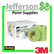 3M Scotch 233+ Green Performance Automotive Masking Tape 36mm x 50m Carton fo 16