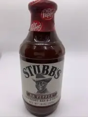 Stubb's Dr Pepper BBQ Sauce, 18 oz