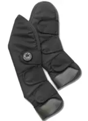Centaur 1200D Solid Shipping Boots Set of 4 - Black in Color
