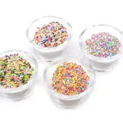 Mix Color 3D Simulation Cream Color Needle Soft Clay Strips
