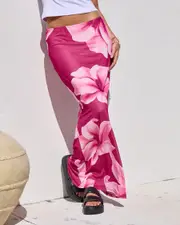[Ava And Ever] Ava And Ever Women's Alani Maxi Skirt in Pink Size 12 12 Pink