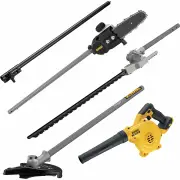 Dewalt DCZSBKIT1N-XE - 54V XR Flexvolt Split Boom 5 Piece Power Head Attachment Kit (Attachments Only)