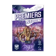 Melbourne Storm NRL Premiers 2020 Premiership Replica Trophy Keyring