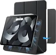 JETech Magnetic Case for iPad Air 11-Inch M3/M2 (2025/2024), iPad Air 5/4 (2022/2020 5th/4th 10.9-Inch), iPad Pro 11 (2018), Magnetic Attachment, Slim Tablet Cover (Black)