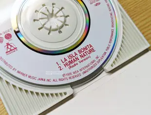 日本8cm單曲CD！Madonna 瑪丹娜 La Isla Bonita/ Human Nature WPDR-3027