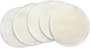 Baluue Bamboo Fiber Makeup Removal Pads 3-layer Face Cleansing Wipes for Skin Reusable
