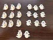 LOT Mickey Minnie Ghost FLATBACK RESINS Scrapbooking Bow jewelry making