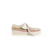 [CLARKS] Raffia Wallabees Beige
