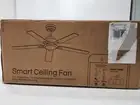 CEME 52" Smart Ceiling Fan w/ LED Lights compatible w/ Alexa Siri Google New