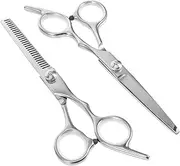 2pcs Professional Hair Thinning Scissors Cutting Scissors Barber Scissors Hairdressing Tools