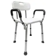 Adjustable Shower Chair Bathtub Bench Bath Seat Stool