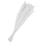 30Pcs Pampas Artificial Grass,17" Fake Pampas for Wedding Decoration, White