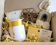 Premium Manuka Honey Bee Gift Box - Get Well Basket Gift Idea - Puriti Honey