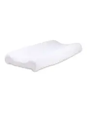 [The Peanutshell] Polyester Change Pad Cover Sleeve Dot Velour 81cm in White