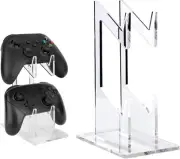 Lxcshljx 2 Tiers Game Controller Holder, Universal Controller and Headset Sta...