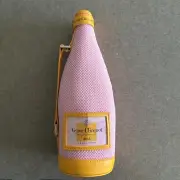 Veuve Clicquot Rose Champagne Cooler Ice Jacket Carrier Nice Bottle Bag New