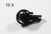 LEGO® Black Technic Rotation Joint Ball Loop Two Pins & Friction Design ID 47455