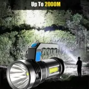 Useful Flashlight White High Transmittance Glass Life Waterproof Portable