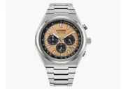 NEW Citizen Silver TITANIUM FORZA CHRONO Watch CA4610-85Z