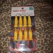 Grill Worx 8 count Jumbo Corn Holders
