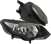 Pizgear Motorcycle Front Headlight Head Light Lamp Headlamp Assembly Housing Kit, for, S1000RR 2015 2016 2017 2018 S 1000 RR Motorcycle Headlight Assembly