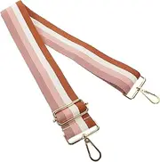 [Tofficu] Printed Pattern Cotton Bag Strap for Women Stylish Replacement Shoulder Strap for Crossbody and Messenger Bags for Travel Shopping and Everyday Use