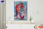 Modern Painting of Tiger Wall Art Limited Edition High Quality Print