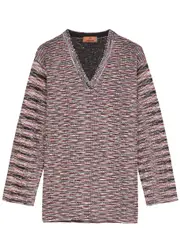 Missoni Space-dyed Wool-blend Jumper - Black - 42 (UK10 / S) 42 (UK10 / S)