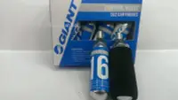 在飛比找Yahoo!奇摩拍賣優惠-全新 捷安特 Giant CO2 氣瓶補充瓶10個 有牙16