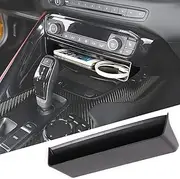 Fgtagtal Fit for Toyota Supra GR A90 A91 MK5 2019-2022 Center Console Storage Box, ABS Console Storage Tray Organizer, Auto Interior Storage Accessories, 1PCS, Black