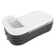 Foldable Portable Standing Bathtub, Inflatable Bathtub, Unisex SPA Bathtub fo...
