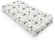 Boho Farm Animals Life Baby Changing Pad Covers for Boy Girl 32''x16'' Cow Pig Lamb Duck Truck Leaves Fitted Diaper Change Table Mats Spring Farm Planting Soft Breathable Cradle & Bassinet Sheets