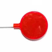 Sandleford Red Reflector Spike Flexible Fibreglass Shaft Unique Ground Spike