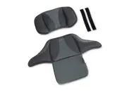 Croozer Kid Sitzstütze for Single-Seater Two-Seater Asphalt Grey